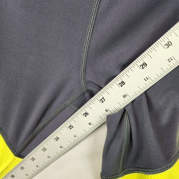 Zyia Womens Neon Yellow Parallel Luxe Hi Rise  7/8 24” Leggings Size 2 Exercise - Picture 6 of 7